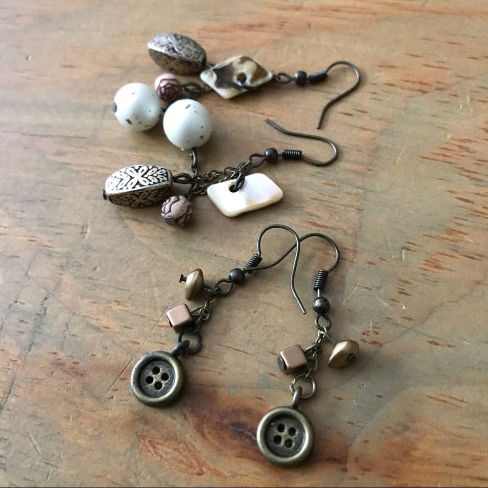 BUNNDLE 🛍 Handmade Dangling Earrings